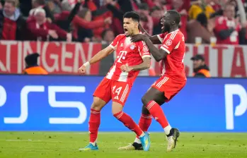 Luis Díaz, una de las figuras del Bayern. Suma 24 goles esta temporada. FOTO: GETTY