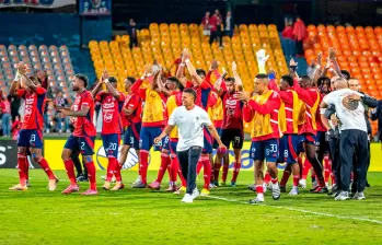 El Deportivo Independiente Medellín tiene 24 puntos en juego para poder pelear un puesto en los ocho clasificados del torneo. Actualmente ocupa la casilla 15 con 13 puntos. FOTO: JUAN ANTONIO SÁNCHEZ