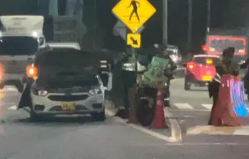 La policía trata de aclarar si los dos hombres muertos pertenecían a alguna estructura criminal. FOTO: CORTESÍA POLICÍA