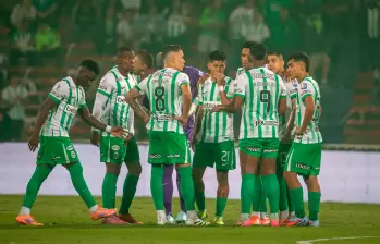 Los futbolistas de Atlético Nacional no han mostrado en las semifinales la misma consistencia que tuvieron en el “Todos Contra Todos”. FOTO: Juan Antonio Sánchez 