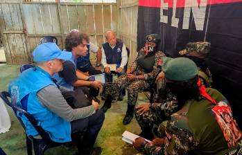 El Frente de Guerra Occidental del ELN decretó un paro armado indefinido en varios municipios del Chocó por rencillas con el Clan del Golfo. FOTO Colprensa