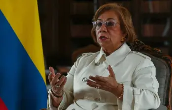 Canciller Rosa Villavicencio. Foto: AFP