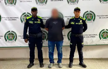 El presunto agresor que casi dejó muerta a su pareja sentimental hace 16 años fue capturado en Urabá. FOTO: POLICÍA