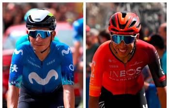 Nairo Quintana y Egan Bernal seguirán siendo los dos máximos referentes del ciclismo nacional en este 2025. FOTOS CORTESÍA MOVISTAR E INEOS