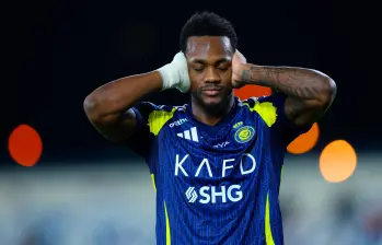 Como en la imagen, Jhon Jáder Durán parece hacer oídos sordos a quienes intentan que su situación deportiva mejore, porque es claro que económicamente aseguró su futuro y el de su descendencia. FOTO GETTY