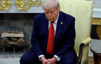 Donald Trump enfrenta señales de alerta dentro del Partido Republicano de cara a las elecciones de medio término en Estados Unidos. FOTO: GETTY 