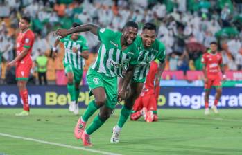 Nacional volvió a ganar después de tres fechas: el cuadro verde venció 3-1 a Patriotas en la quinta fecha de la Liga. Foto: Esneyder Gutiérrez