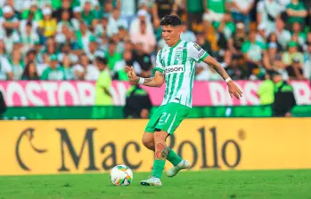 Jorman Campuzano, ficha clave de Nacional en el actual proceso. FOTO CAMILO SUÁREZ