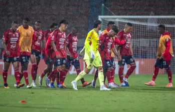 DIM no logró defender la ventaja y terminó empatando contra Leones F.C. Foto: Juan Antonio Sánchez Ocampo