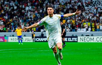 CR7 ya cuenta con cuatro goles en la actual Liga de Campeones asiática. FOTO: GETTY