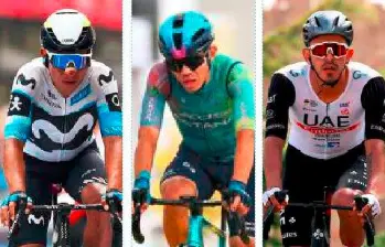 Nairo Quintana renovó su contrato con Movistar hasta 2026; es el corredor colombiano más veterano en el World Tour. Sergio Higuita, tras superar lesiones y enfermedades, viene recuperando nivel, y Juan Sebastián Molano se mantiene sólido en el mejor equipo del momento, el UAE. FOTOS getty