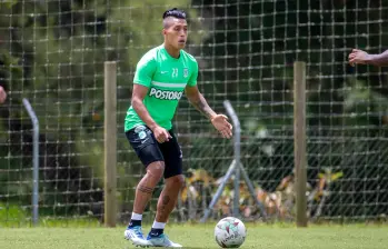 En el primer semestre de 2023, Sebastián Gómez era el capitán de Atlético Nacional. FOTO: Juan Antonio Sánchez