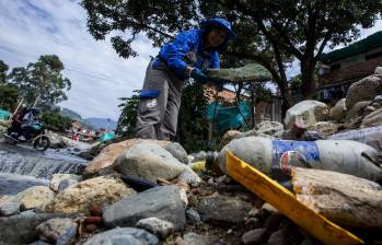 26 frentes de obra están activos en las quebradas. FOTO JULIO CÉSAR HERRERA