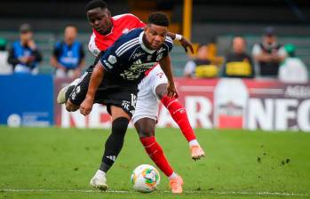 Frank Fabra, uno de los hombres más desequilibrantes del DIM. FOTO COLPRENSA