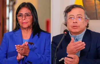 Petro ha insistido en que las elecciones de 2024 en Venezuela no fueron libres por los bloqueos económicos de EE. UU. Foto: GETTY y Presidencia