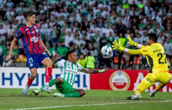 Nacional termino segundo de su zona en la fase de grupos de la Libertadores. Foto: Juan Antonio Sánchez Ocampo