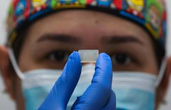Este es uno de los modelos de los órganos en un chip que están creando en la Universidad CES. FOTO Manuel Saldarriaga
