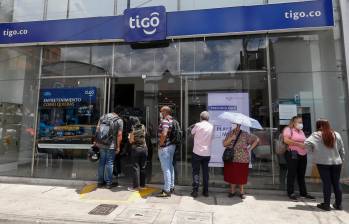 Tigo opera 1,7 millones de líneas de telefonía fija, según Min TIC. FOTO Manuel Saldarriaga