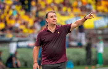 El técnico de la Selección Colombia, Néstor Lorenzo, habló sobre lo que significan los dos partidos amistosos ante Nueva Zelanda y Australia. FOTO JUAN ANTONIO SÁNCHEZ