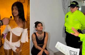 Valentina Mor tiene 23 años. Esta no es la primera vez que se ve involucrada en escándalos que rayan con el delito. FOTO CORTESÍA