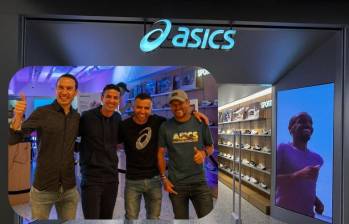 Asics abre su segunda tienda en Medellín y lanza la Golden Run 2025 con 3.000 corredores. FOTO: Cortesía Asics.