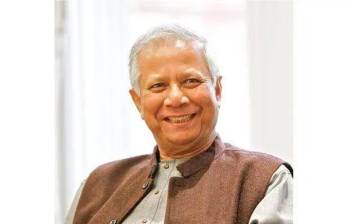 Un tribunal de Bangladesh condenó al premio Nobel Muhammad Yunus a seis meses de prisión por violaciones de la legislación laboral. FOTO Twitter @SaharaReporters