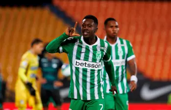 Marlos Moreno atraviesa un gran momento en Atlético Nacional y recuerda al del 2016. FOTO CAMILO SUÁREZ