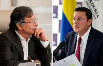 El presidente Gustavo Petro ha confrontado a la Registraduría desde hace meses. Foto: Presidencia y Colprensa