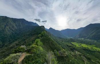 Cerro Plateado, en Salgar, suroeste antioqueño, tendrá el acceso restringido por un año. Foto: Corantioquia.