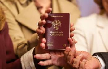 Nuevo modelo de pasaportes. Foto: Cancillería