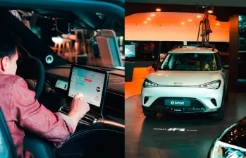 Marcas como Smart, Chery y Changan, han ido llegando con sus vitrinas propias a Medellín. FOTO CORTESÍA SMART. 