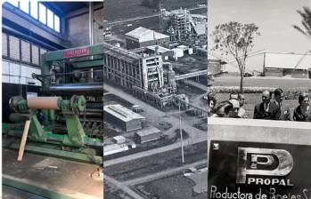 La planta de Propal en Yumbo fue durante décadas el corazón de la producción nacional de papel para impresión y escritura elaborado con bagazo de caña de azúcar. FOTO TOMADAS DE PROPAL