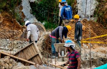 Construcción, uno de los sectores que más cayó en Colombia durante 2023. FOTO CAMILO SUÁREZ