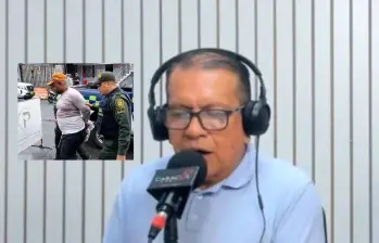 Gustavo Chica, periodista de Caracol Radio en Guaviare, víctima de atentado sicarial en 2025. Fotos: redes
