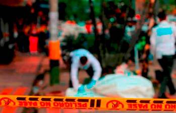 El ataque en Ansermanuevo dejó tres muertos y tres personas más heridas. Foto EL COLOMBIANO / Referencia.