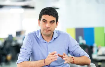 El representante a la cámara del Centro Democrático Hernán Cadavid. Foto: Andrés Camilo Suárez Echeverry