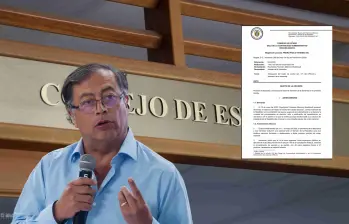 El auto del Consejo de Estado del pasado 28 de mayo. FOTOS: Colprensa