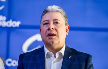 Nicolás Albeiro Echeverry, candidato a la Cámara de Representantes por Antioquia. FOTO Juan Antonio Sánchez