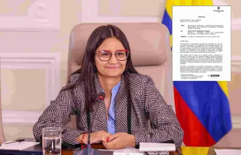 Angie Rodríguez es la directora del Dapre. FOTO: Colprensa