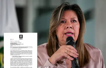 El oficio está firmado por la fiscal Luz Adriana Camargo. FOTO COLPRENSA