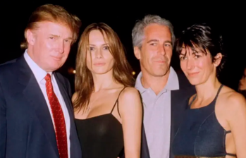 El presidente Donald Trump fue amigo cercano de Jeffrey Epstein, quien murió en una cárcel de Nueva York en 2019 mientras esperaba su juicio por tráfico sexual. FOTO: Getty