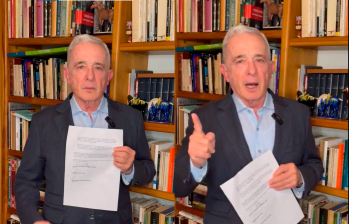 El expresidente Álvaro Uribe fue condenado por los delitos de fraude procesal y soborno a testigos. FOTO CPATURA DE PANTALLA
