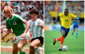 Los futbolistas Andrea Brehme, Diego Armando Maradona y Freddy Rincón son algunas de las figuras del Mundial de 1990 que han fallecido. FOTOS: AFP Y GETTY 