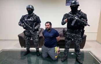 José Adolfo Macías Villamar (“Fito”) fue capturado en un búnker bajo suelo, en Ecuador. FOTO: GETTY