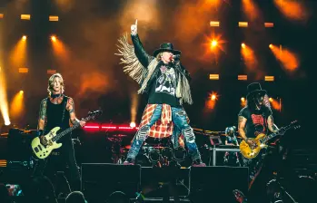 Gun’s N’ Roses vendrá por segunda vez a Medellín. FOTO Colprensa