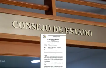 El auto del Consejo de Estado es de este 28 de mayo. FOTO: Colprensa