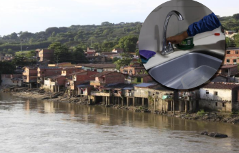 Por un fallo en el acueducto, La Pintada ya cumplió 5 días sin agua potable. Fotos: cortesía y EL COLOMBIANO.