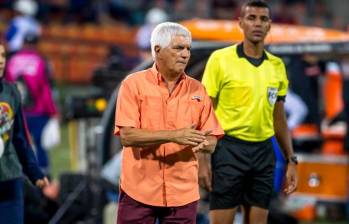 Julio Avelino Comesaña sugirió que si regresa el fútbol colombiano sería en otro rol. FOTO: JUAN ANTONIO SÁNCHEZ