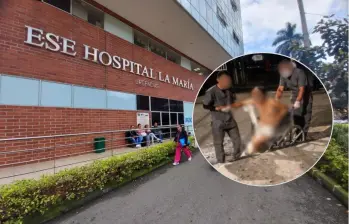 El Hospital La María aseguró que el hecho no representa sus valores institucionales, ofreció disculpas públicas y anunció investigaciones internas. Fotos: Mauricio Andrés Palacio Betancur y captura del video.
