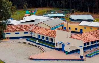 Dentro de la Clínica El Oriente, en la vereda San Miguel, de La Ceja, ocurrieron los hechos que terminaron con la muerte de un intruso. FOTO: CORTESÍA